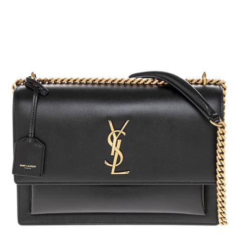 ysl crossbody bag black monogram|yves saint laurent monogram bag.